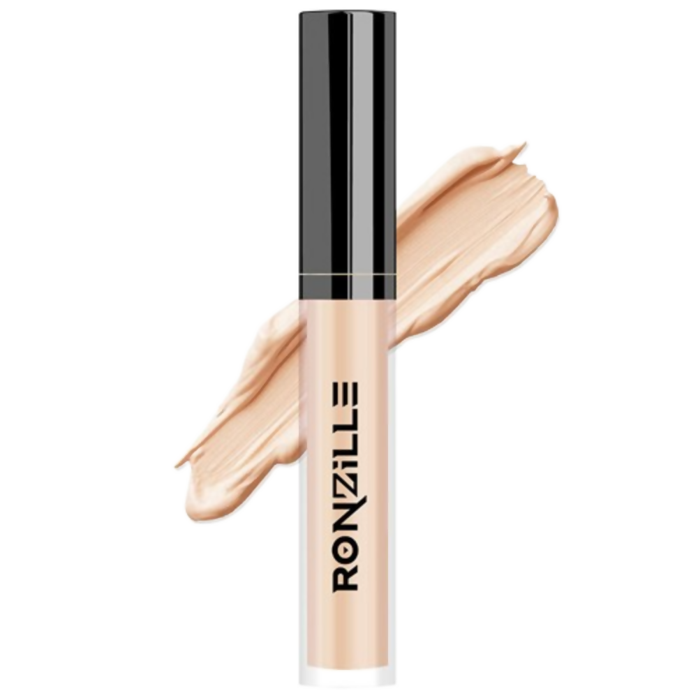 Ronzille Hd Finish Full Coverage Liquid Concealer - Medium Beige 02 | Grocsy