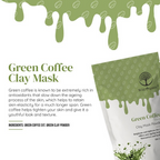 Wild Organic Green Coffee Clay Mask Powder | Grocsy