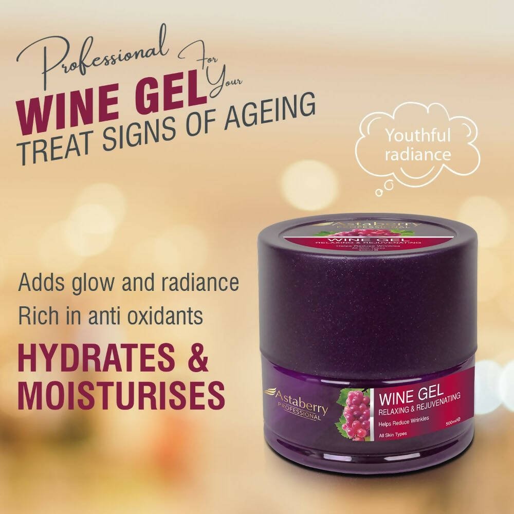 Astaberry Professional Wine Face Gel | Grocsy