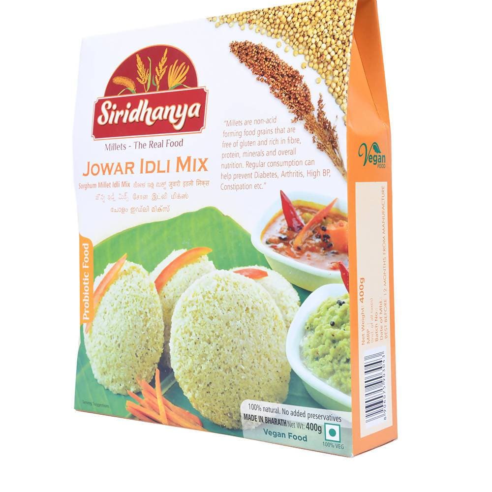 Siridhanya Sorghum/Jowar Idli Mix | Grocsy