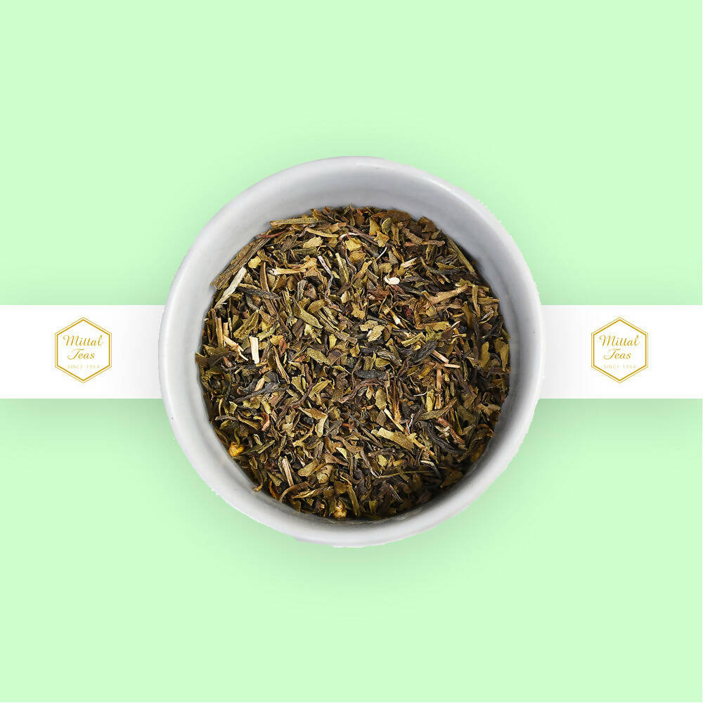 Mittal Teas Darjeeling Organic Green Tea | Grocsy