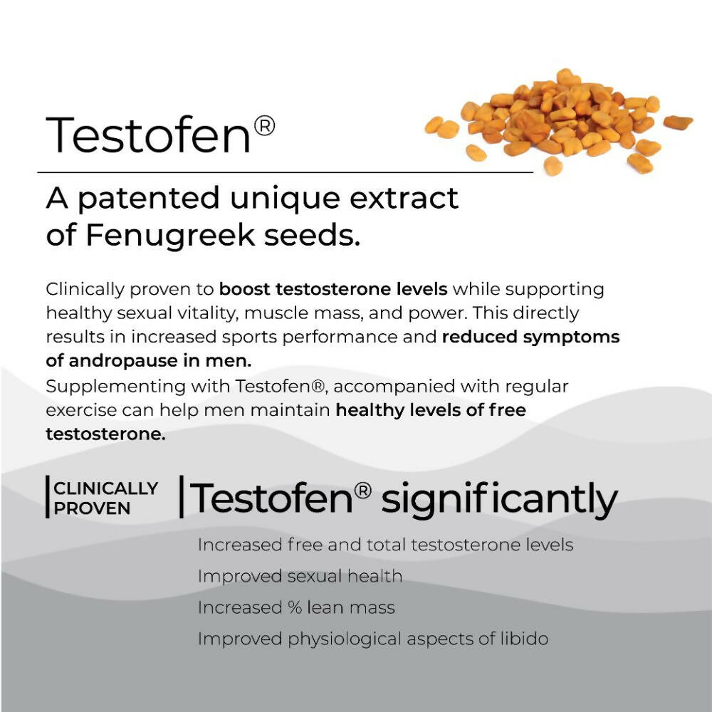 Wellbeing Nutrition Melts Testo Power Oral Strips-mixed fruit | Grocsy