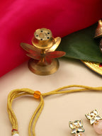 Ruby Raang Gulnaar Necklace And Earrings Set | Grocsy