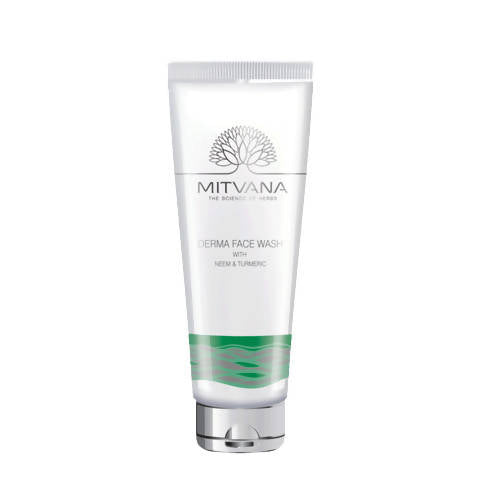 Mitvana Derma Face Wash (with Neem & Turmeric) | Grocsy