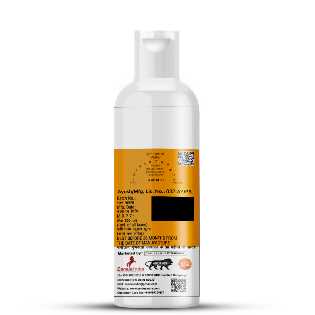 Zenius Intimate Hygiene Wash for Women Intimate Care | Grocsy