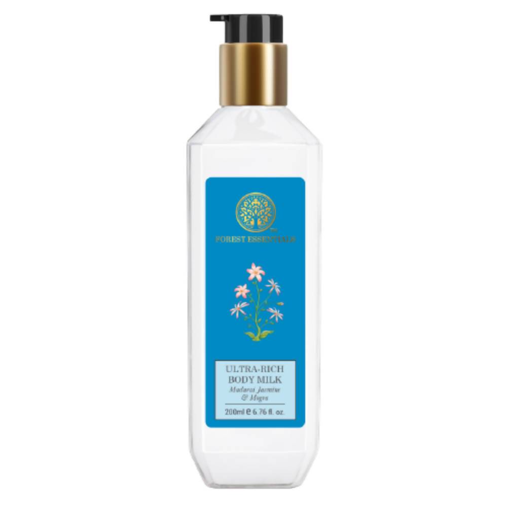 Forest Essentials Ultra-Rich Body Milk Madurai Jasmine & Mogra | Grocsy