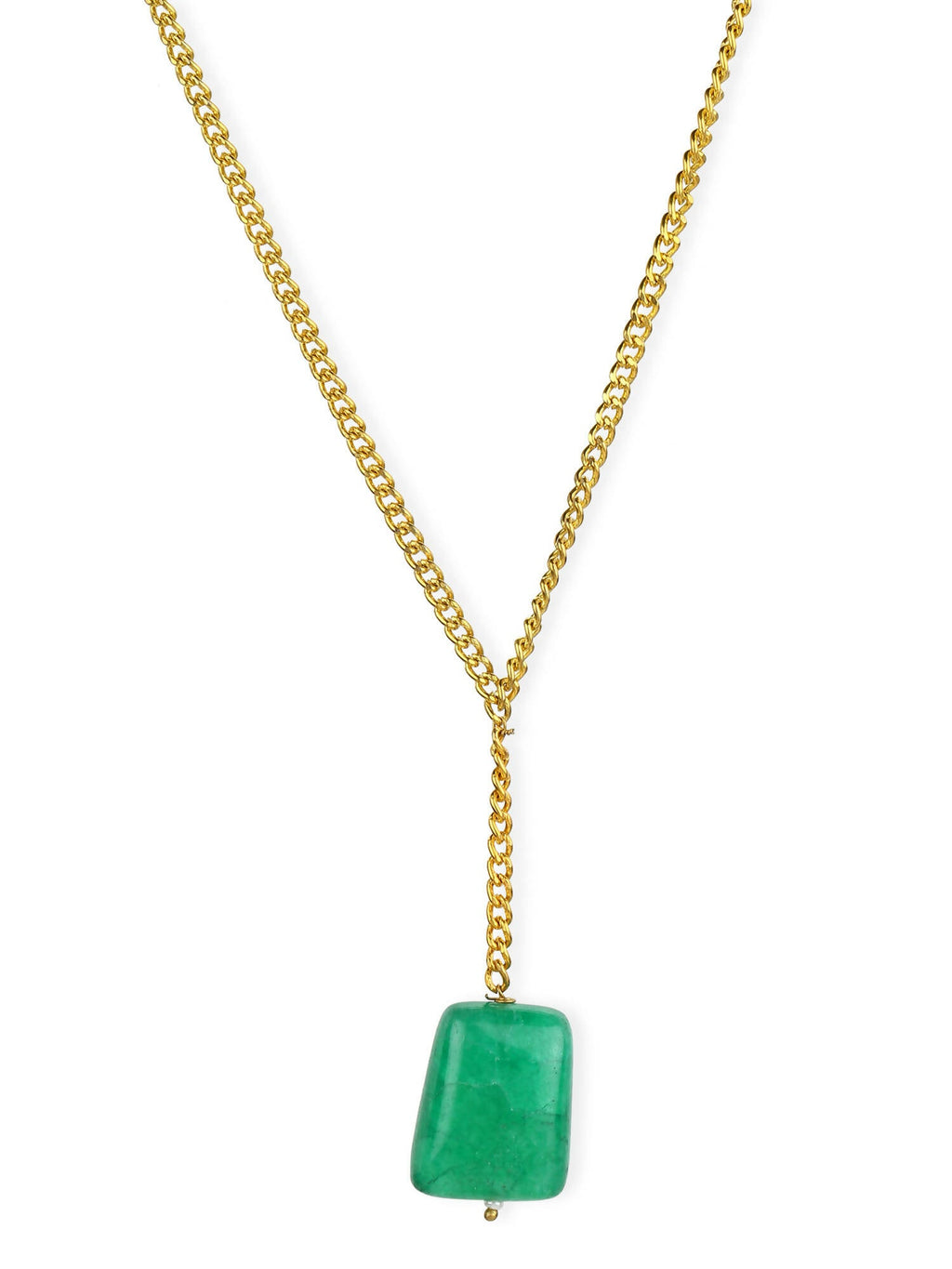 Women's Gold-Polished Chain - Ruby Raang | Grocsy
