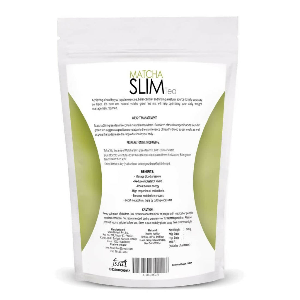 Healthy Nutrition Matcha Slim Green Tea | Grocsy