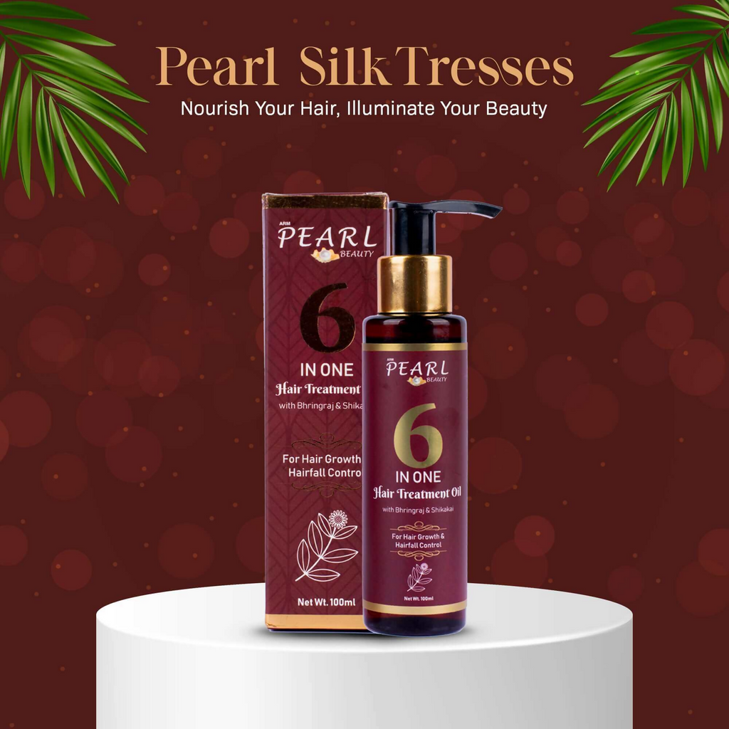 ARM Pearl Beauty 6-In-One Hair Treatment Oil | Grocsy