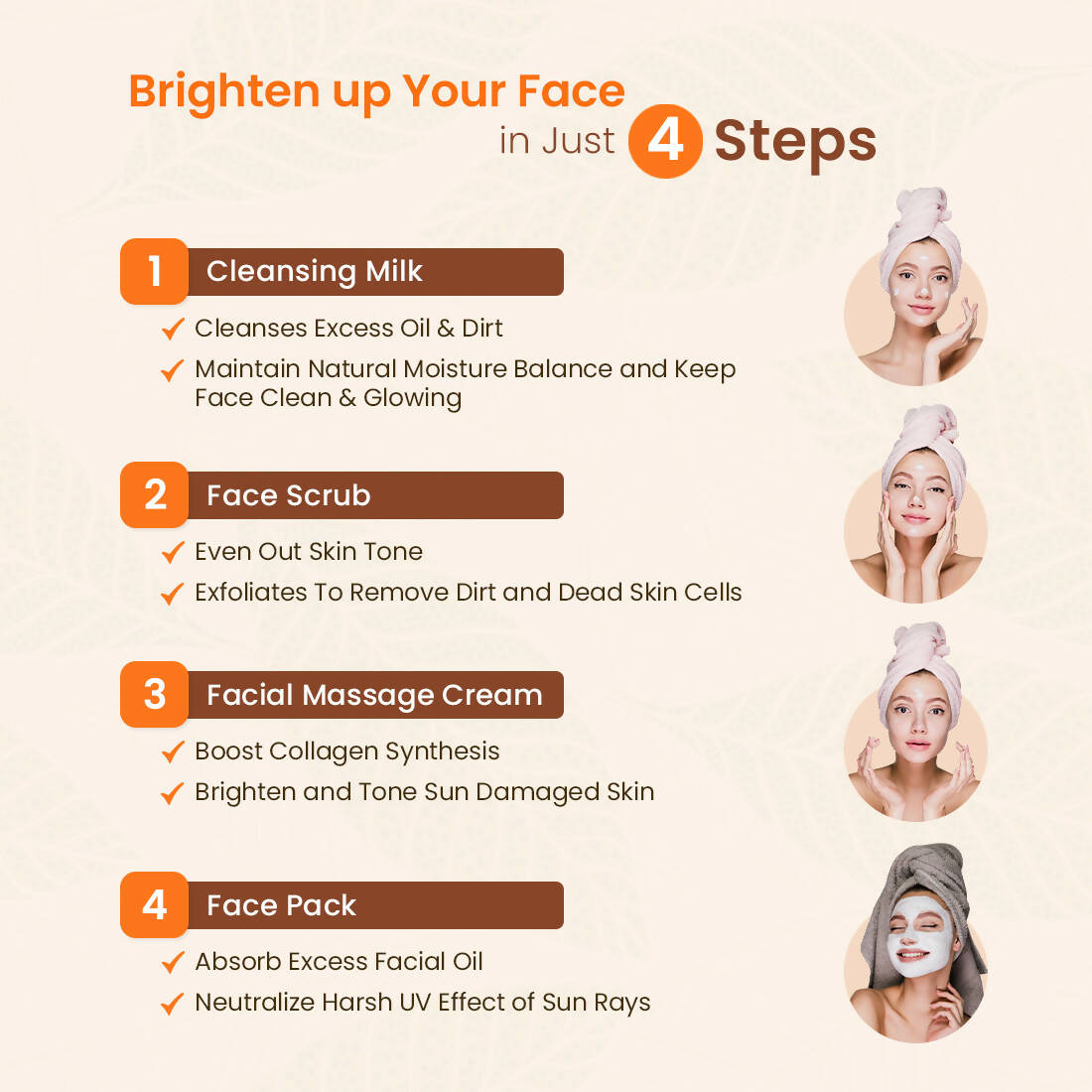 Vasu Healthcare R&G Skin Brightening Facial Kit | Grocsy