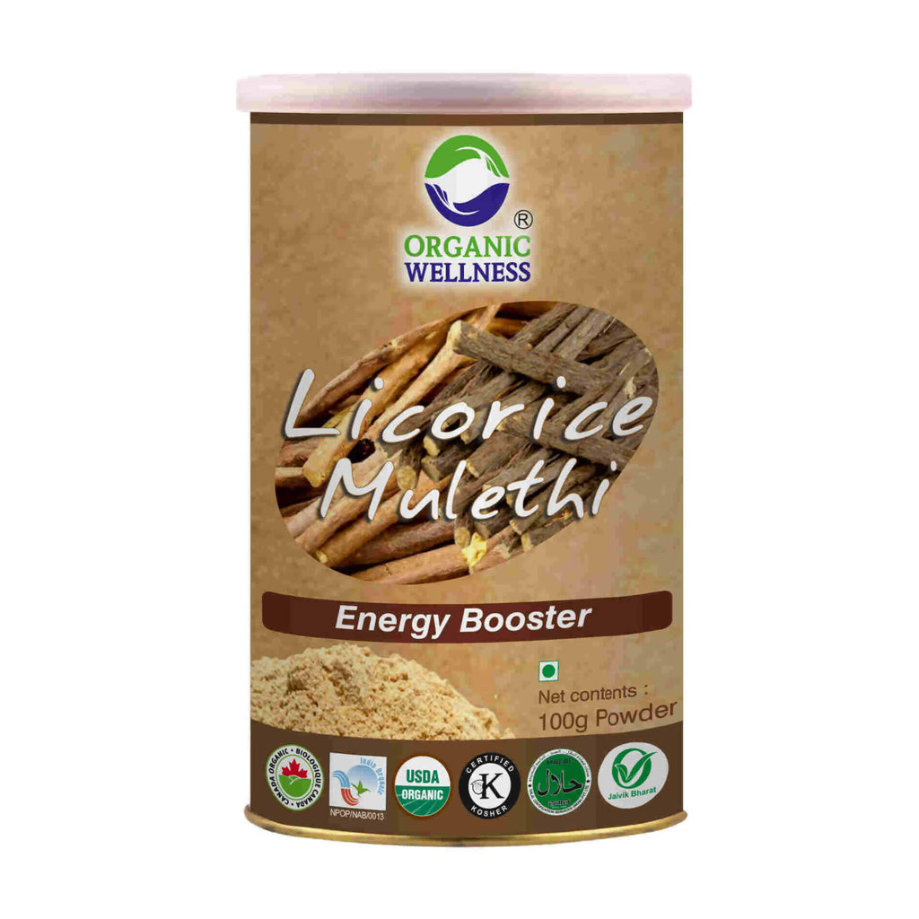 Organic Wellness Licorice Mulethi Powder | Grocsy