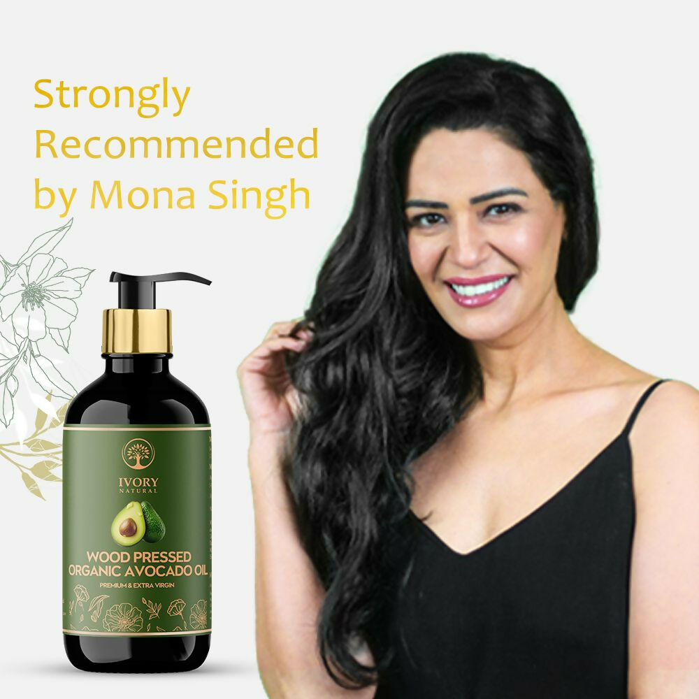 Ivory Natural Wood Pressed Organic Avocado Oil Premium & Extra Virgin | Grocsy