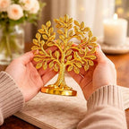 Not Available Pure Brass Kalpvriksh Tree with Birds | Grocsy