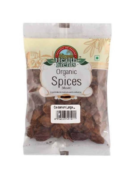 Health Fields Organic Cardamom Large | Grocsy