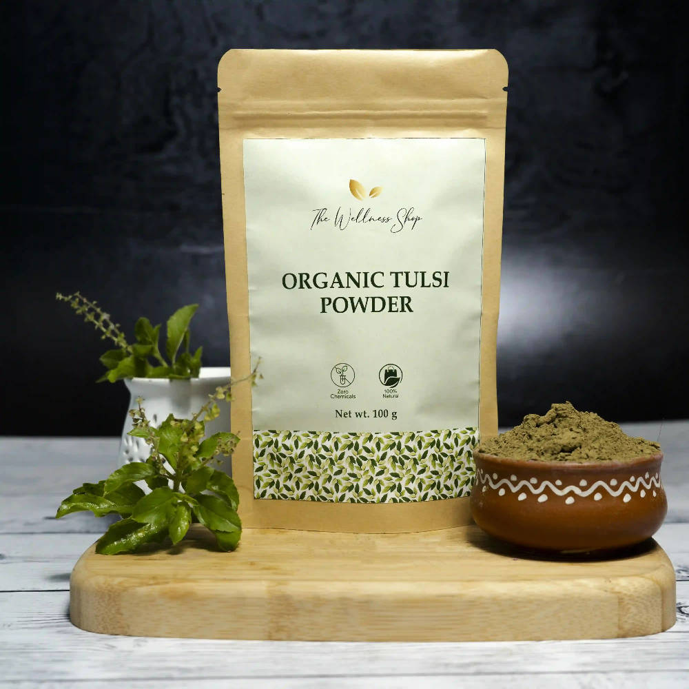 The Wellness Shop Organic Tulsi Powder | Grocsy