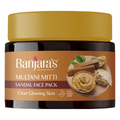 Banjara's Multani Mitti Sandal Face Pack | Grocsy
