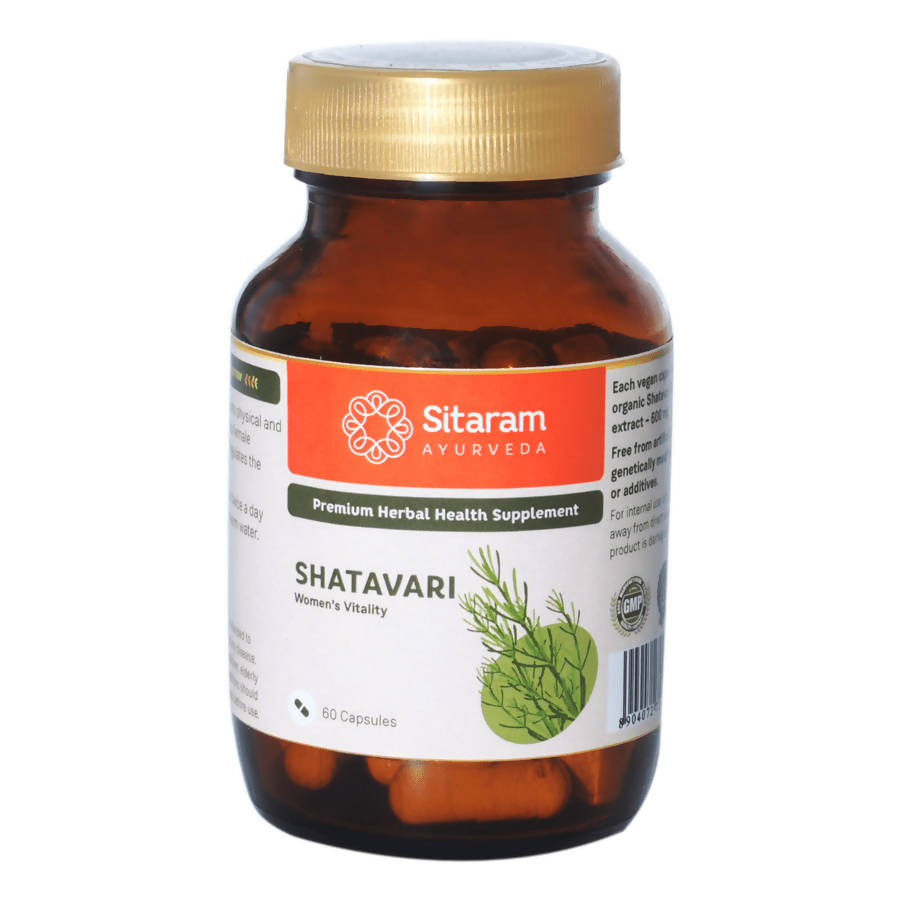 Sitaram Ayurveda Shatavari Capsules | Grocsy