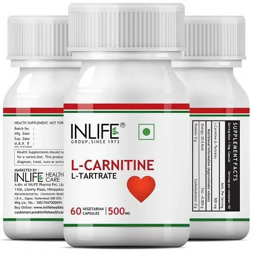 Inlife L-Carnitine L-Tartrate Capsules | Grocsy