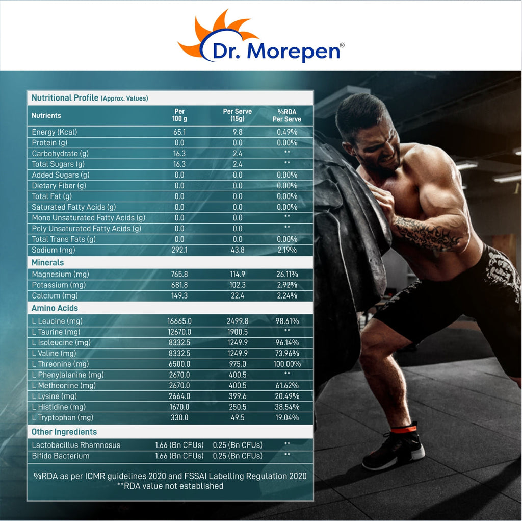 Dr Morpen Eaa+Bcaa Pineapple | Grocsy
