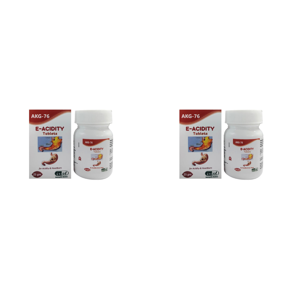 Excel Pharma E-Acidity Tablets | Grocsy