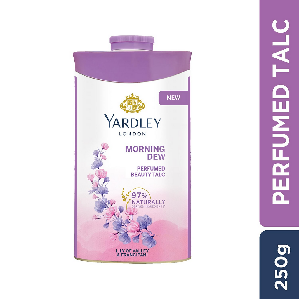 Yardley London Morning Dew Perfumed Talc For Women | Grocsy