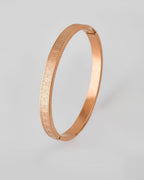 VOJ Stainless Steel Gold-Polished Bracelet