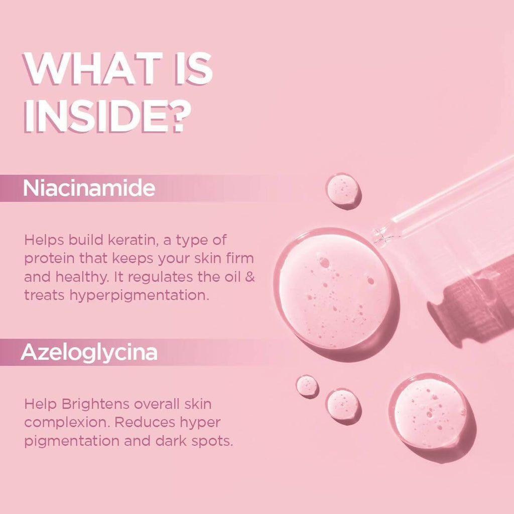 Kaya 10% Niacinamide + 1% Azeloglycina Face Serum | Grocsy