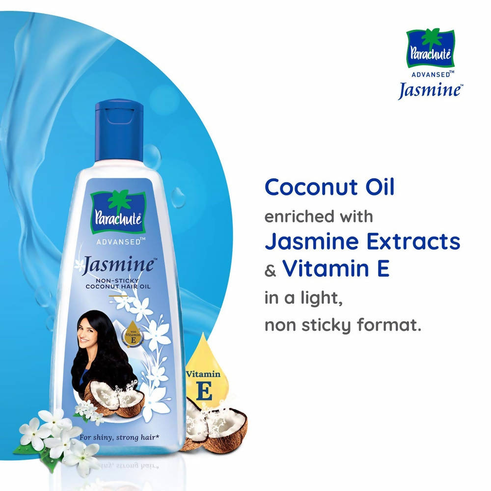 Parachute Advansed Jasmine Non-Sticky Coconut Hair Oil | Grocsy