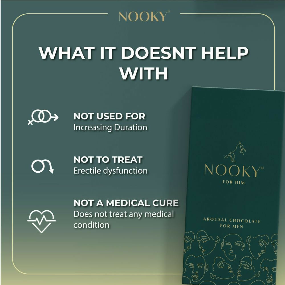 Nooky Mood Enhancing Chocolate For Men | Grocsy