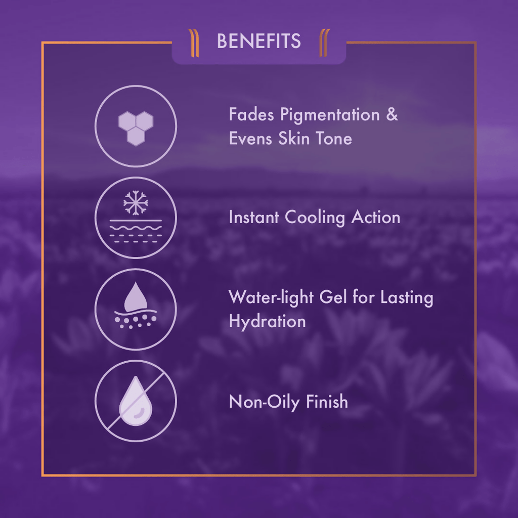 Ayuga Kashmiri Saffron Gel Moisturizer | Grocsy