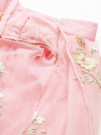House of Panchhi Rose Tone Shadding Net Sequinse Work Lehenga & Blouse, Dupatta | Grocsy