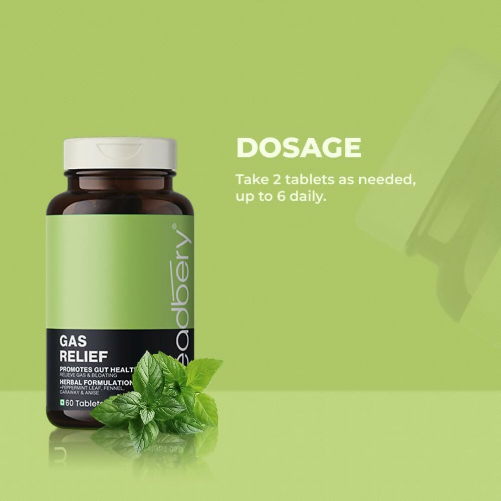 Meadbery Gas Relief Tablets | Grocsy