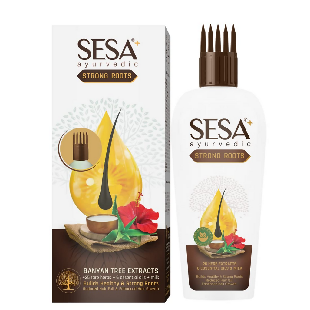 Sesa Ayurvedic Strong Roots Hair Oil | Grocsy
