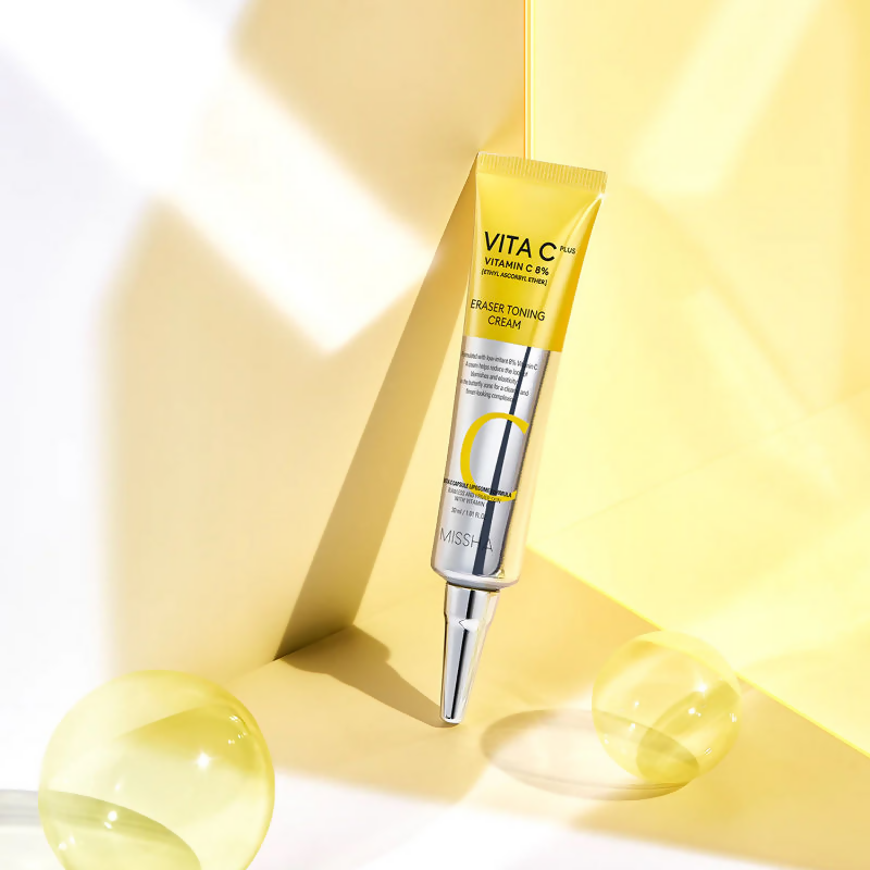 Missha Vita C Plus Eraser Toning Cream | Grocsy