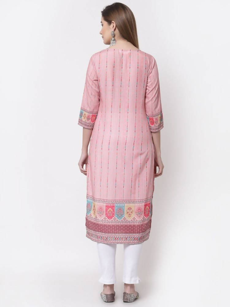 Myshka Multi Color Cotton Printed Kurta | Grocsy