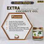 Indus Valley Bio Organic Extra Virgin Organic Coconut Oil | Grocsy