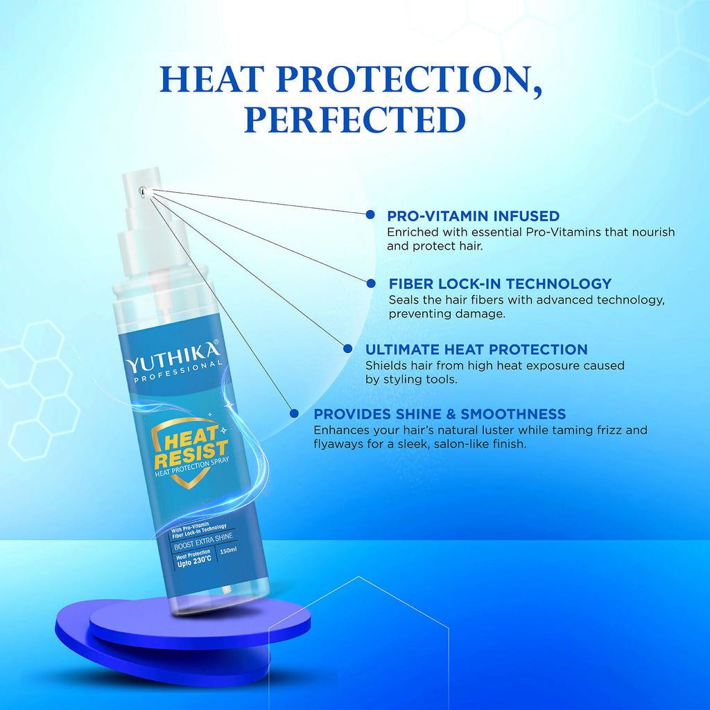 Yuthika Professional Heat Protection Spray | Grocsy