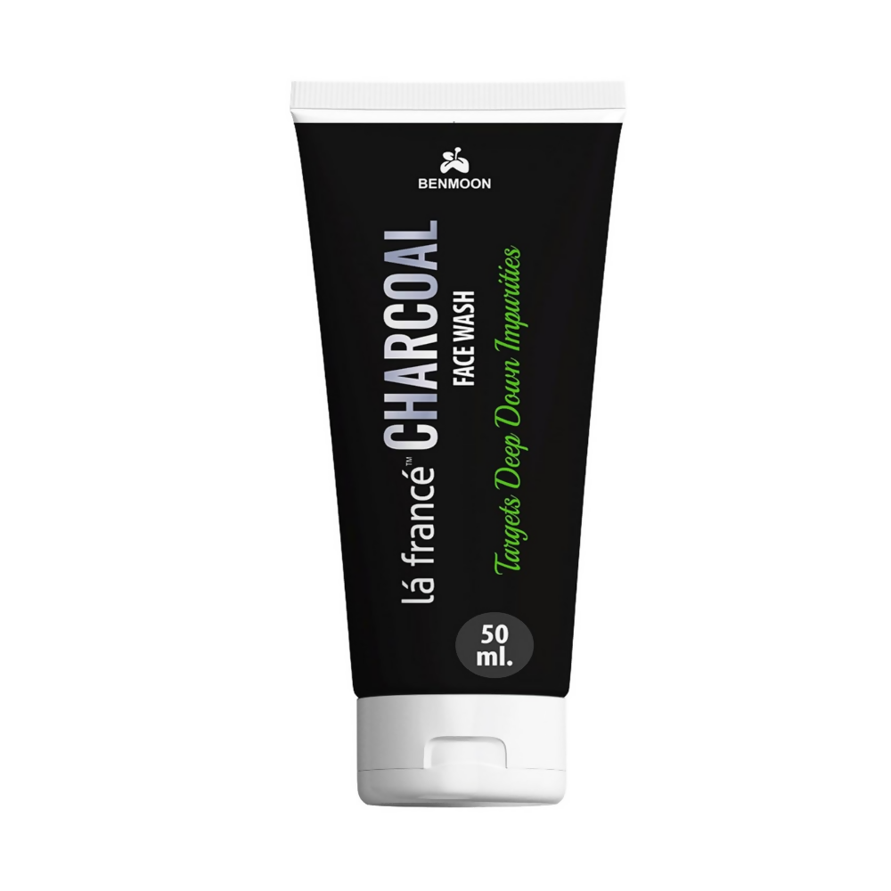 Benmoon Ayurveda La France Charcoal Face Wash | Grocsy