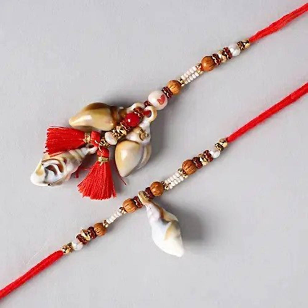 Shell Lumba Rakhi Set & Dairy Milk Chocolates | Grocsy
