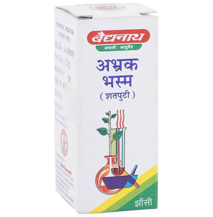 Baidyanath Jhansi Abhrak Bhasma (Shatputi) | Grocsy