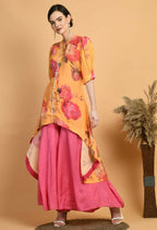 Joban Fashion Mustard Maslin Kurta Set | Grocsy