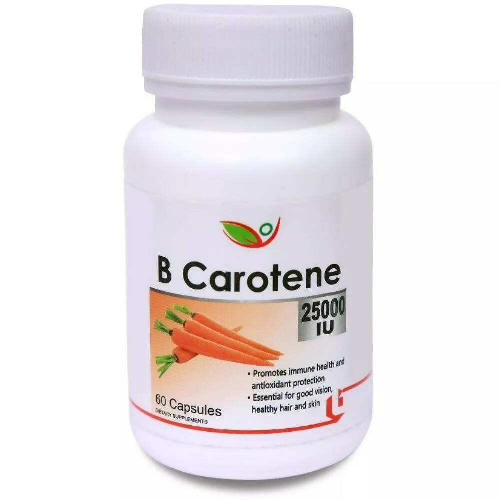 Biotrex Beta Carotene 25000IU Pro-Vitamin A Capsules | Grocsy