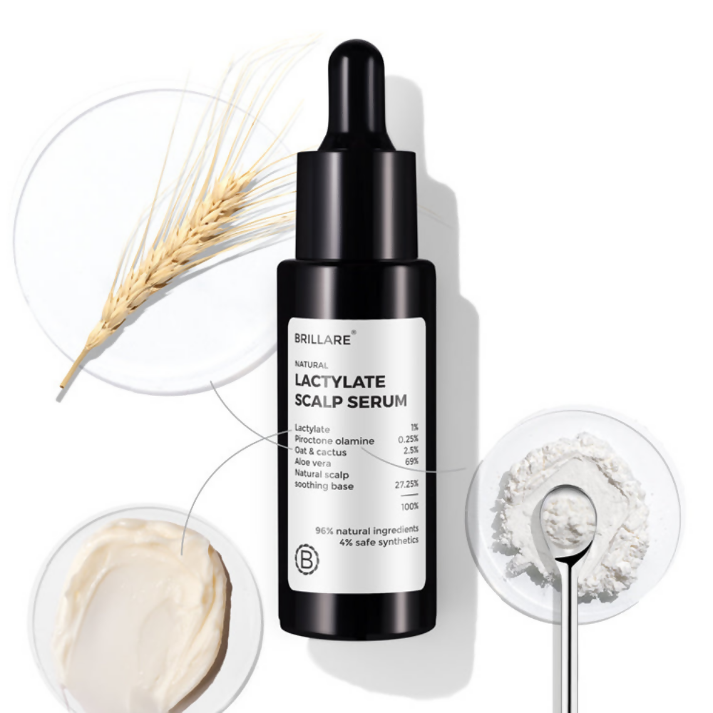 Brillare Complete Dandruff Control Kit (Natural) | Grocsy