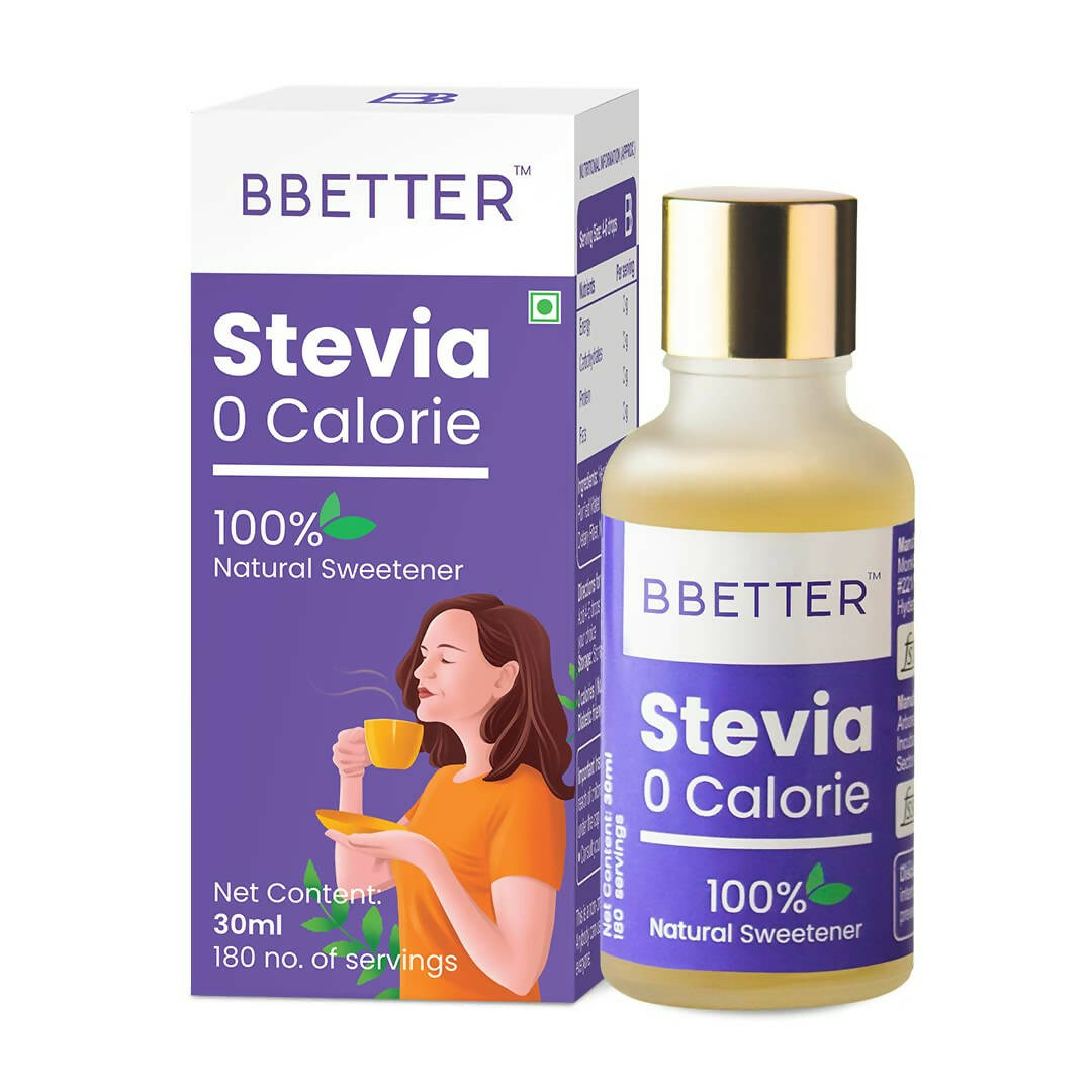 BBETTER Stevia Zero Calorie Drops Natural Sweetener | Grocsy