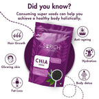 Sorich Organics Raw Chia Seeds | Grocsy