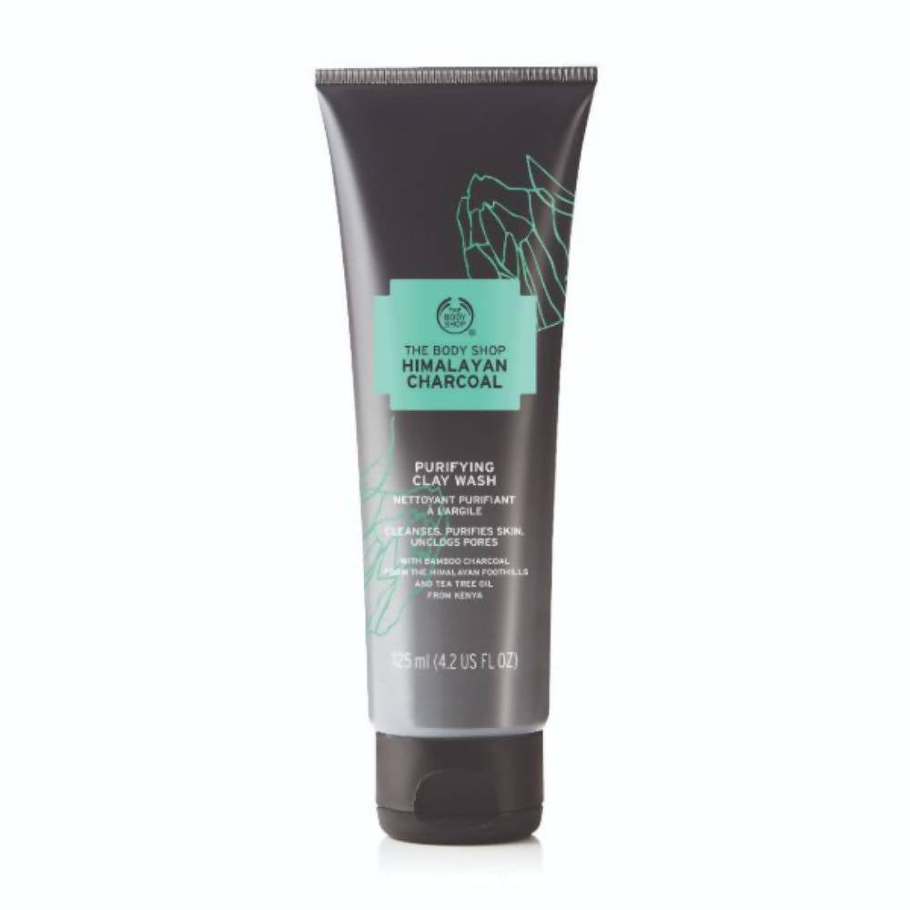 The Body Shop Himalayan Charcoal Purifying Clay Wash | Grocsy