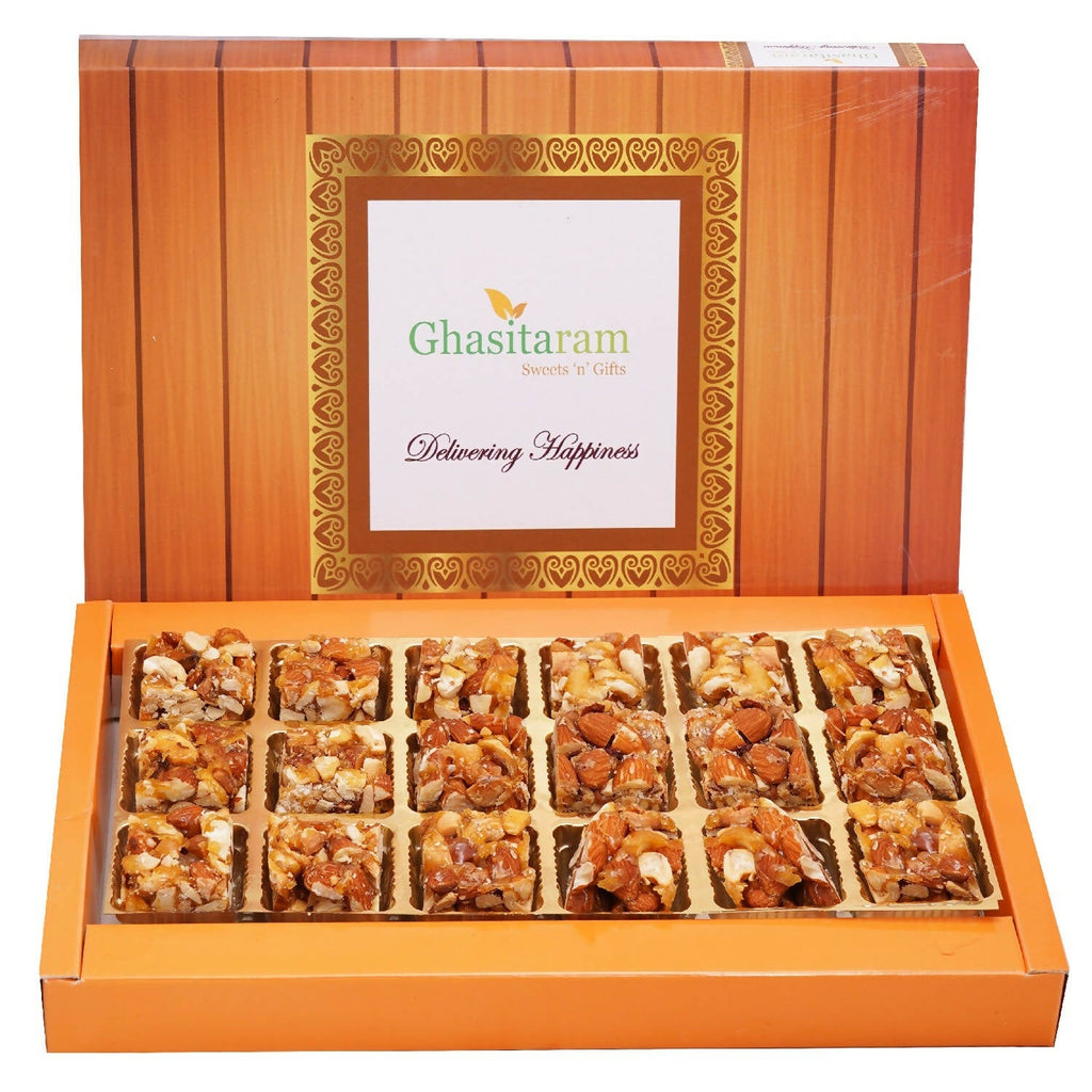 Ghasitaram Gud (Jaggery) Dryfruit Bites | Grocsy