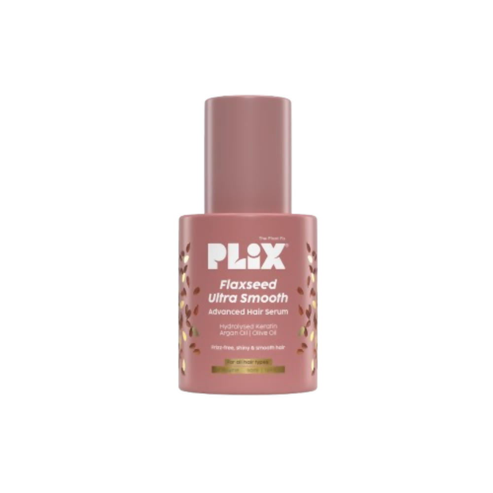 PLIX The Plant Fix Flaxseed Keratin Smoothening Anti-Frizz Serum | Grocsy
