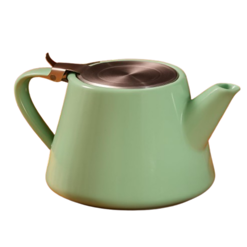 Udyan Tea Muse Teapot with Infuser - Jade Green | Grocsy