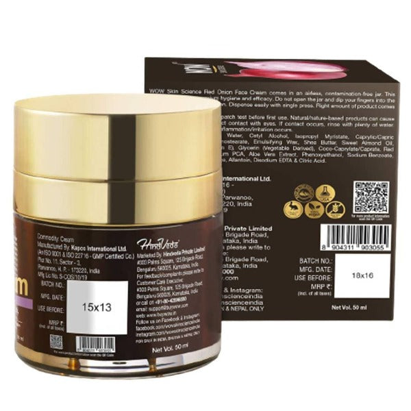 Wow Skin Science Red Onion Face Cream | Grocsy